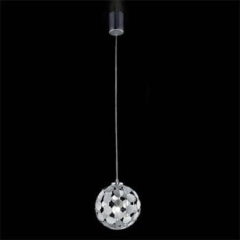 Závesná lampa Sfera v chróme 20 cm - Image 4
