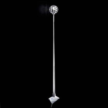 Nástenné svietidlo Sfera, číry držiak, 151 cm - Image 2