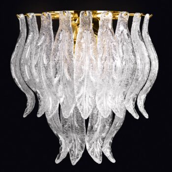Nástenné svietidlo Petali muránske sklo 33 cm - Image 2