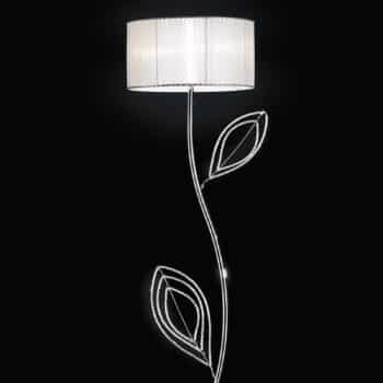 Stojaca lampa Girasole s textilným tienidlom - Image 4