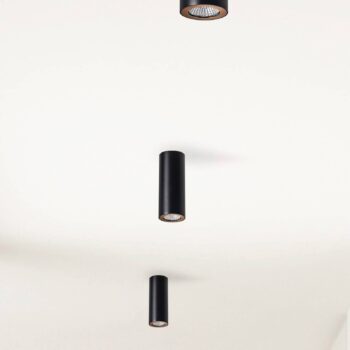 LEDS-C4 Pipe stropné bodové, 1-pl. čierno-zlaté - Image 2