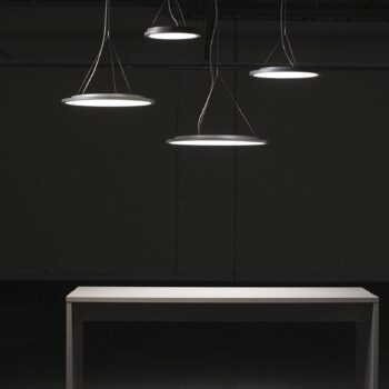 Závesná lampa C95-P Circle sivá DALI, 4000 K, 39 W - Image 2