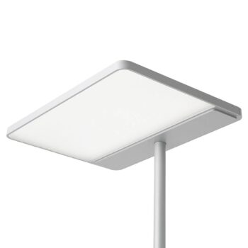 Stojaca LED lampa LINEA-F, stmievateľná, CCT, sivá - Image 2