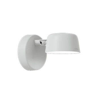 Nástenné LED svetlo Motus Wall, dim to warm, biela