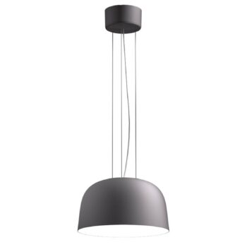 Závesné LED svietidlo Sva 840 Dali Ø35,6cm sivá - Image 2