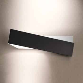Nástenné svietidlo Zig Zag v čiernobielej 43 cm - Image 2