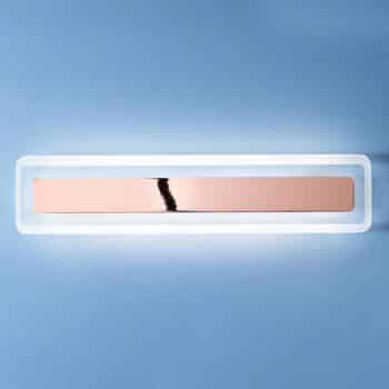 Nástenné LED svietidlo Antille meď 61,4 cm
