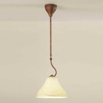 Závesná lampa Mattia vzhľad vidieckeho domu, 1-pl. - Image 4