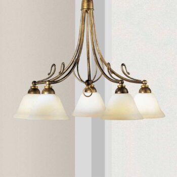Závesná lampa Antonio, 5-plameňová - Image 3