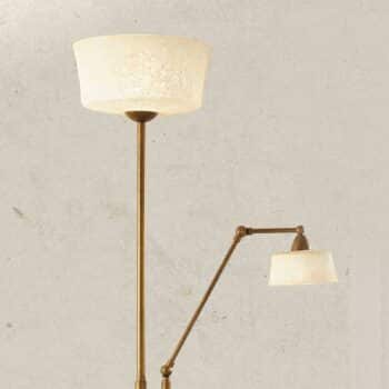 Stojaca lampa Alessio s ramenom na čítanie - Image 3
