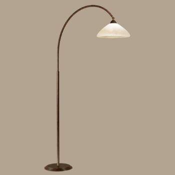Oblúková lampa Samuele presah 120 cm scavo-hnedá - Image 3
