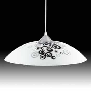 Vzorovaná závesná lampa Fresh - Image 3
