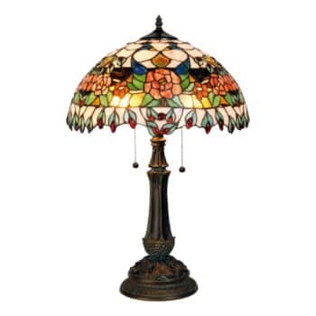 Nádherne sfarbená stolná lampa Maja štýl Tiffany - Image 2