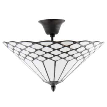 Stropné svietidlo Kisa, štýl Tiffany, odstup - Image 4