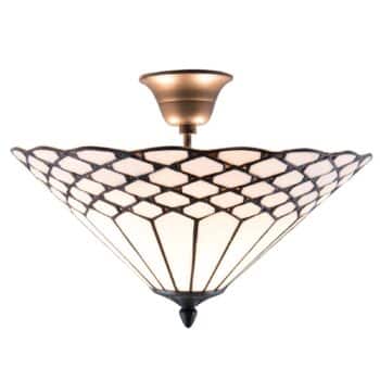 Stropné svietidlo Kisa, štýl Tiffany, odstup - Image 3