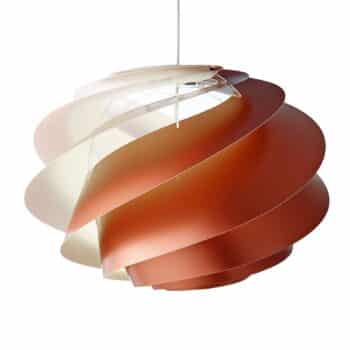 LE KLINT Swirl 1 medená závesná lampa