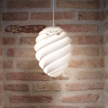 LE KLINT Swirl 2 Small, biela závesná lampa - Image 3