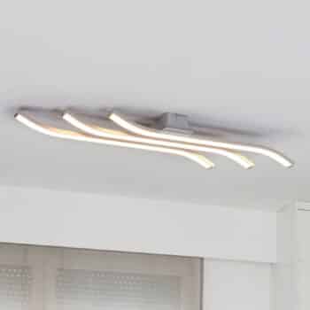 Stropné LED svietidlo Largo 3-pl. 83 cm hliník - Image 3