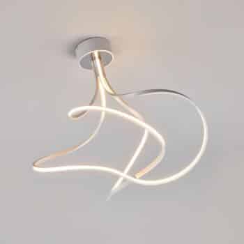 Stropné LED svietidlo Lungo, hliníkové výška 42 cm - Image 3