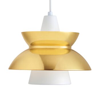 Louis Poulsen Doo-Wop – závesná lampa mosadz - Image 2