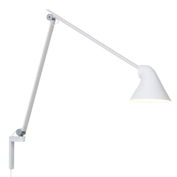 Louis Poulsen NJP LED lampa, dlhé rameno, biela - Image 2