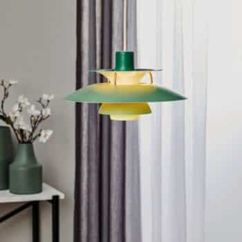 Louis Poulsen PH 5 Mini – závesná lampa, zelená - Image 2