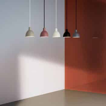 Louis Poulsen Toldbod 120 lampa, tmavo-ružová - Image 2