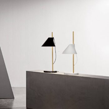 Louis Poulsen stolná lampa mramor Yuh Brass biela - Image 2