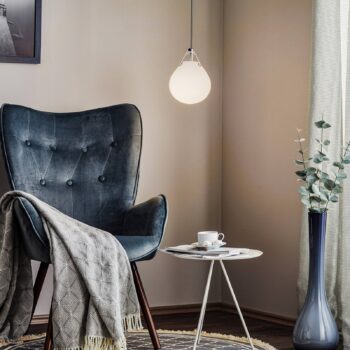 Louis Poulsen Moser sklenená závesná lampa Ø18,5cm - Image 2