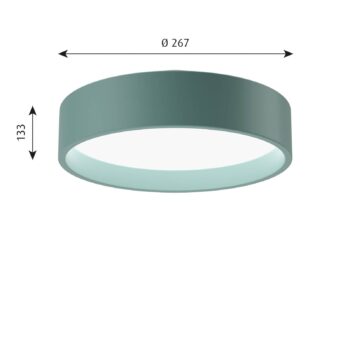 Louis Poulsen LP Circle stropné Ø 26,7 cm petrolej - Image 2