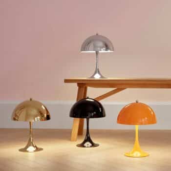 Louis Poulsen Panthella Mini stolná lampa, mosadz - Image 2