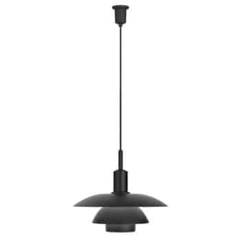 Louis Poulsen PH 5/5 závesná lampa, čierna E27 - Image 2