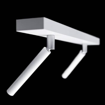 LDM Eccoled Spot Duo bodové LED svetlo, biele - Image 2