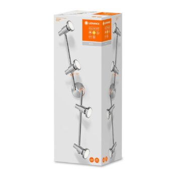 LEDVANCE Niclas LED reflektor, nikel, 4-plameňový - Image 2