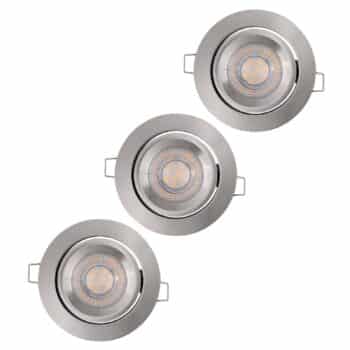 LEDVANCE Simple Dim bodové LED 3 ks, hliník