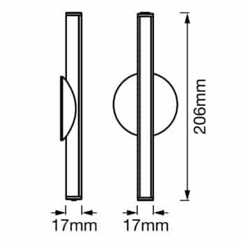 LEDVANCE LED Stixx USB zrkadlové svetlo - Image 2