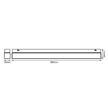 LEDVANCE Mirror Light Square LED zrkadlové svetlo - Image 2