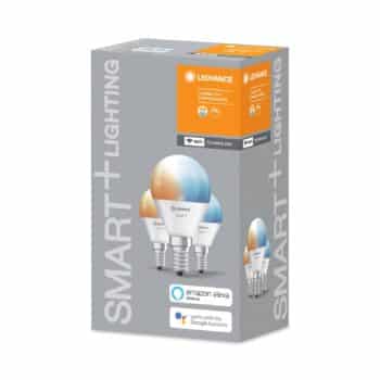 LEDVANCE SMART+ WiFi E14 5W kvapka CCT 3 kusy