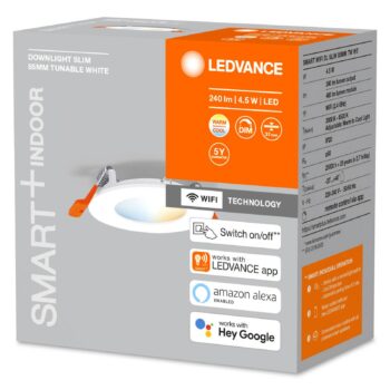 LEDVANCE SMART+ WiFi Orbis Downlight Slim Ø 8,5 cm - Image 2