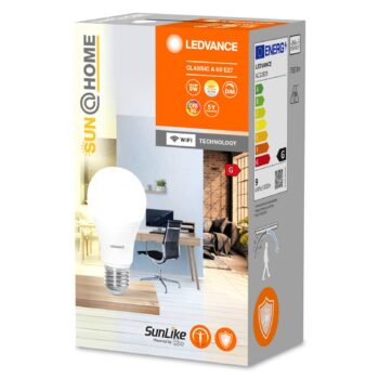 LEDVANCE SUN@Home Classic A 40 E27 9 W CCT 922 - Image 2