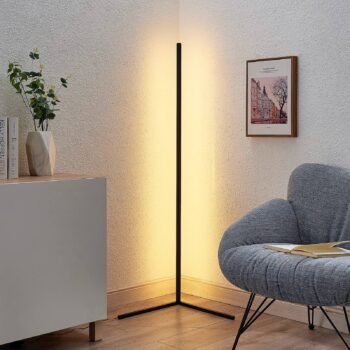 Lindby Jemma stojaca LED lampa 2 700 K