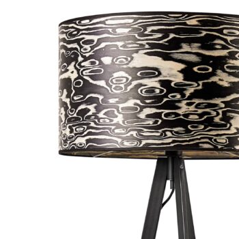 LeuchtNatur Atticus stojaca lampa Nero čierna - Image 2