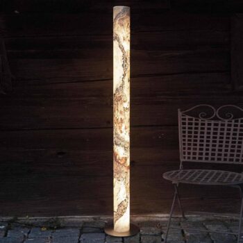 LeuchtNatur Columna Biela perla ušľachtilá oceľ - Image 2