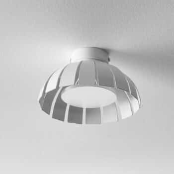 Biele dizajnové stropné LED svietidlo Loto 20 cm - Image 4