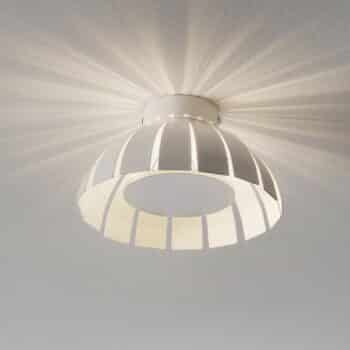Biele dizajnové stropné LED svietidlo Loto 20 cm - Image 3