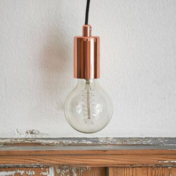 Závesná lampa Sky, meď - Image 2