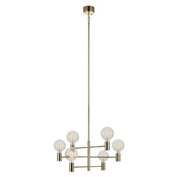 Šesť-plameňová závesná lampa Capital - Image 2