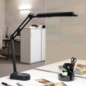Stolná LED lampa Atlantic so základňou čierna - Image 3