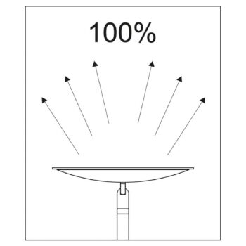 Stojaca LED lampa MAULsphere, stmievateľná, čierna - Image 2
