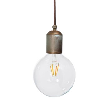 Závesná lampa Allen starožitná mosadz 1-pl. - Image 2